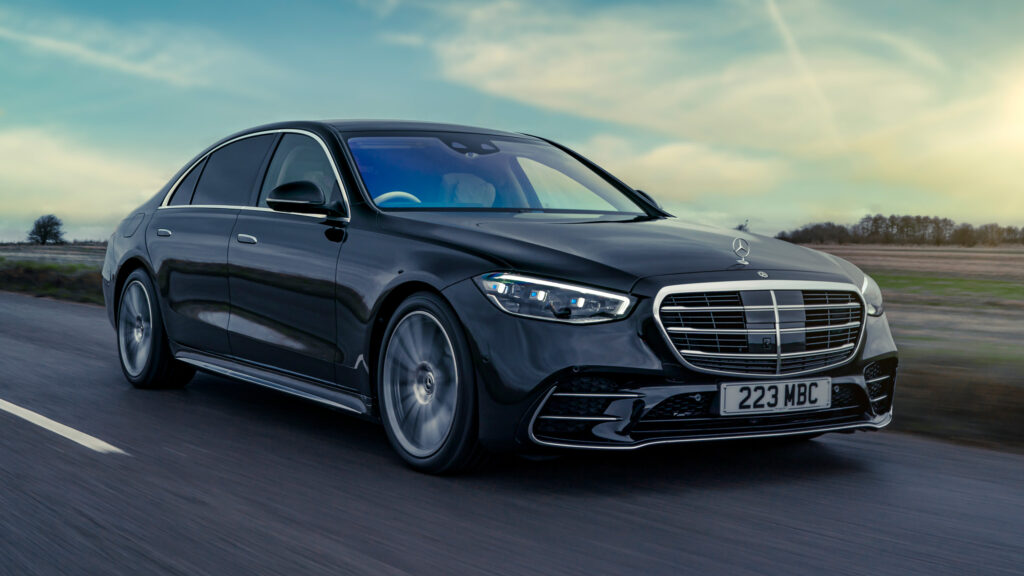 Mercedes-Benz S-Class is one of the best luxury cars available in Nigeria for corporate events and retreats
