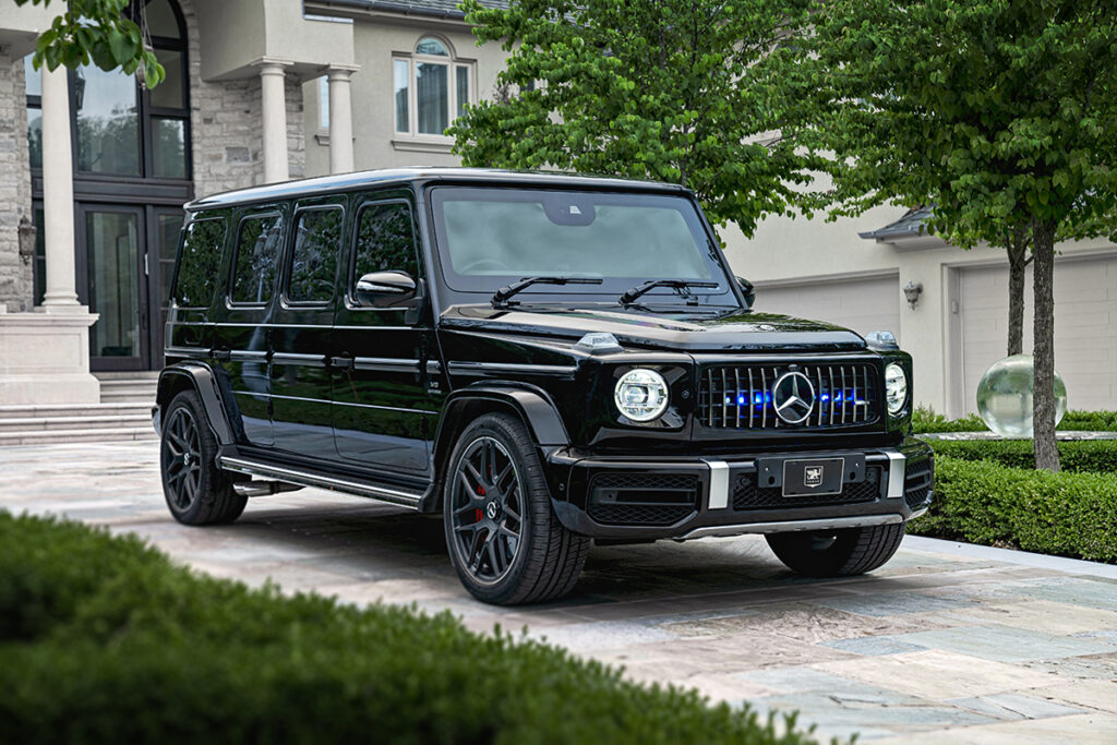 G-Wagon is a popular luxury car in Nigeria for business events and dignitaries.